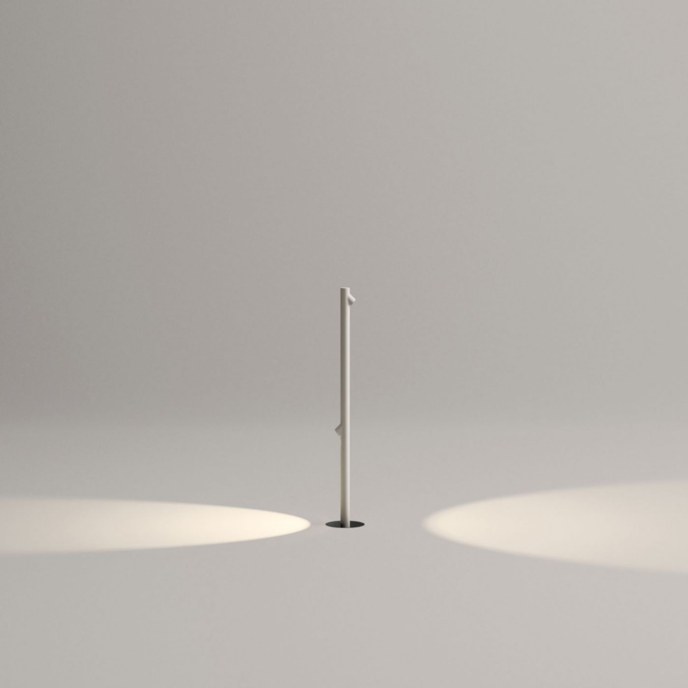 Vibia Bamboo, sobremuro Led 2 focos - con piqueta para jardín — imagen 4