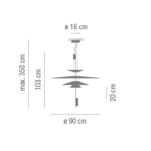Vibia Flamingo 1550 — imagen 4