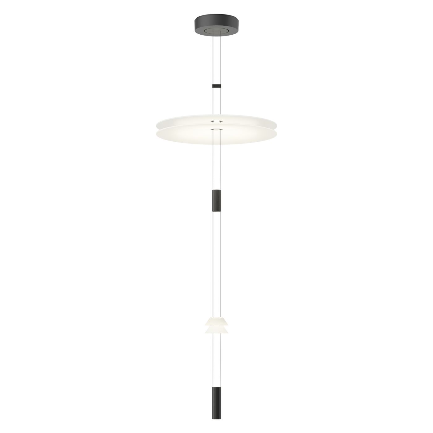 Vibia Flamingo Mini 1590, lámpara de suspensión LED