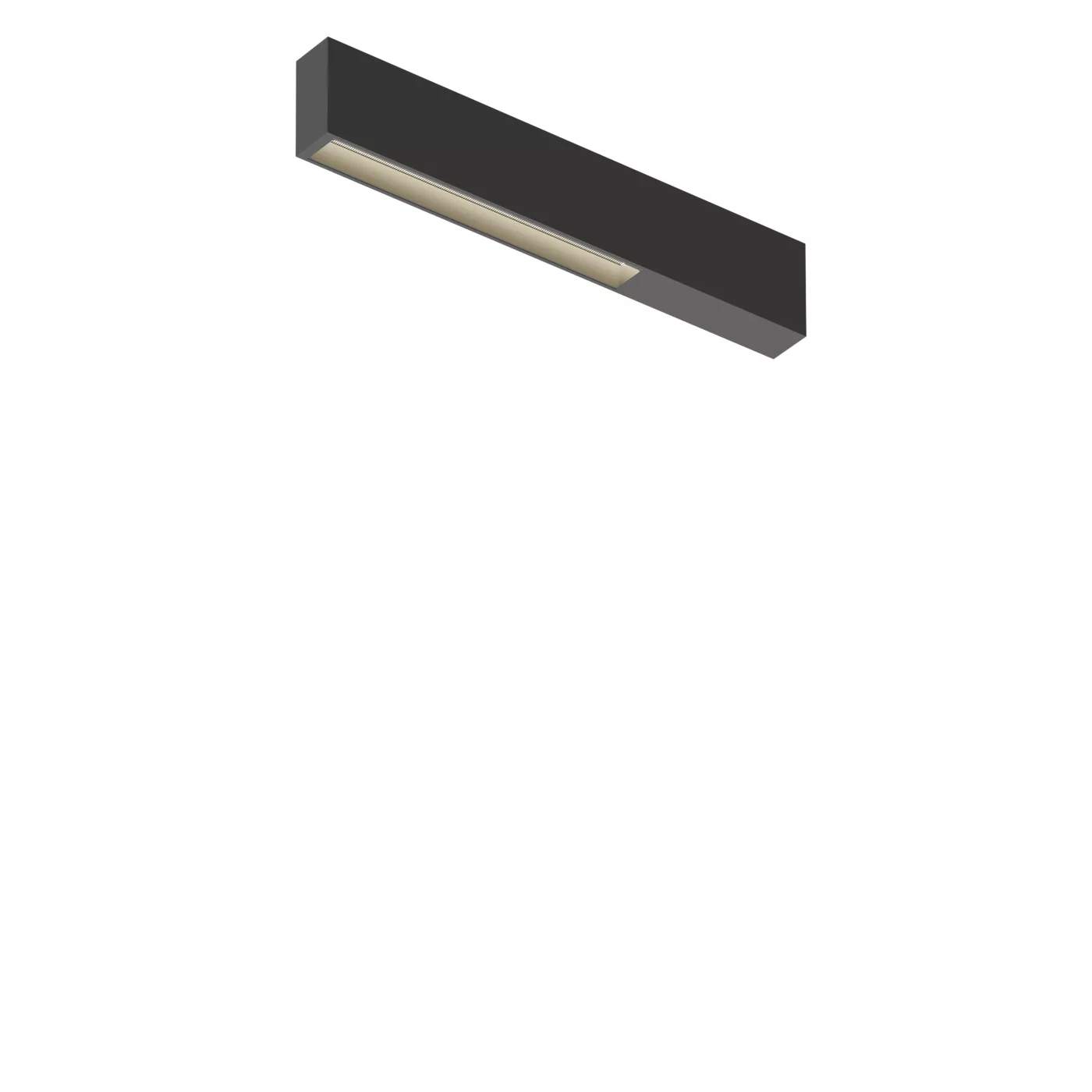 Vibia Offset, 1728 lámpara de techo LED negro - 2.200-4.000 K - casambi