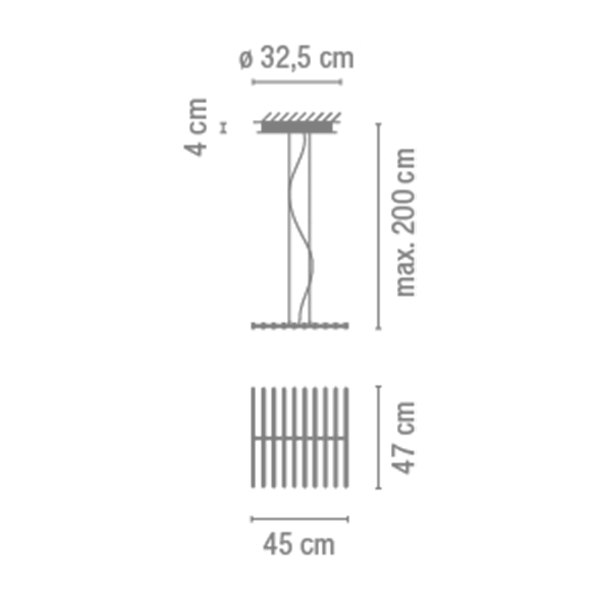Vibia Rhythm 2110 Horizontal — imagen 3