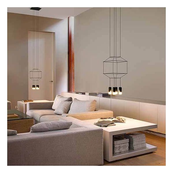 Vibia Wireflow Cuadrada (4 Leds) — imagen 3
