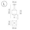 Vibia Wireflow Cuadrada (4 Leds) — imagen 7