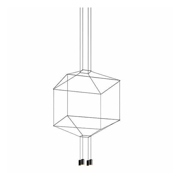 Vibia Wireflow Cuadrada (4 Leds)