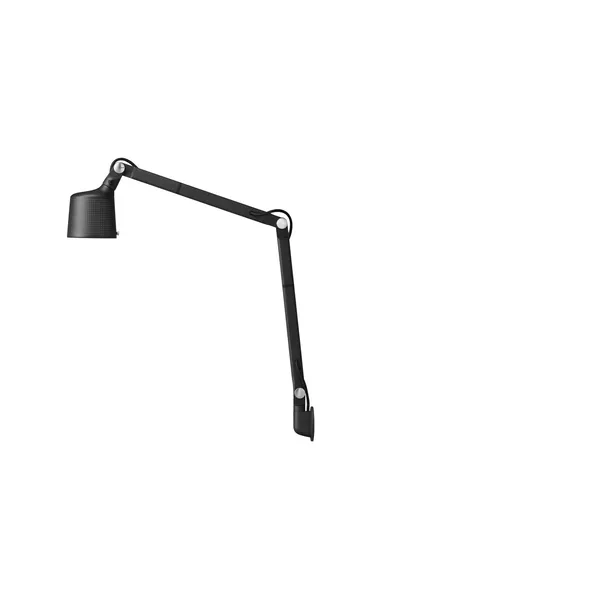 522 Lámpara de Pared Negra Grande