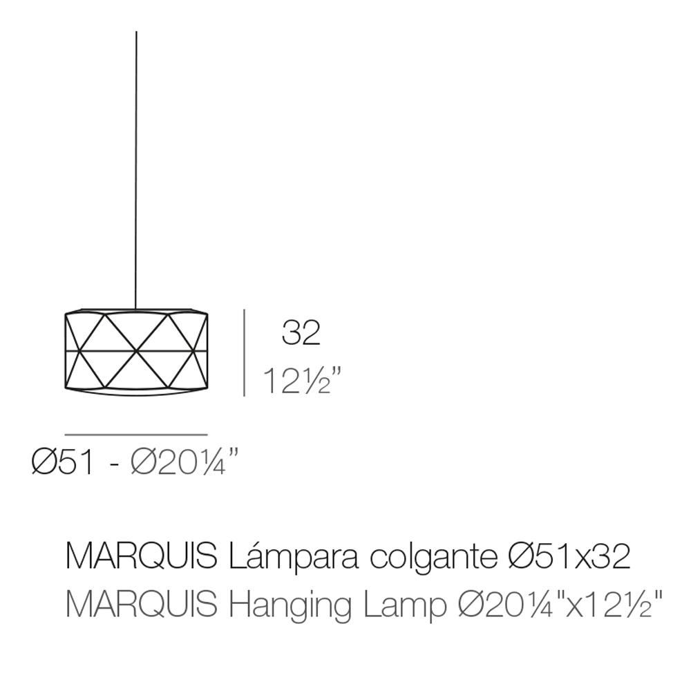 Vondom Marquis – Lámpara colgante — imagen 7