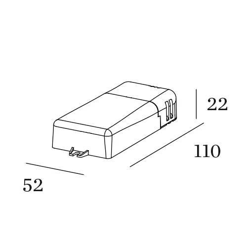 Wever & Ducré 90224702 - Led driver 500 mA — imagen 4