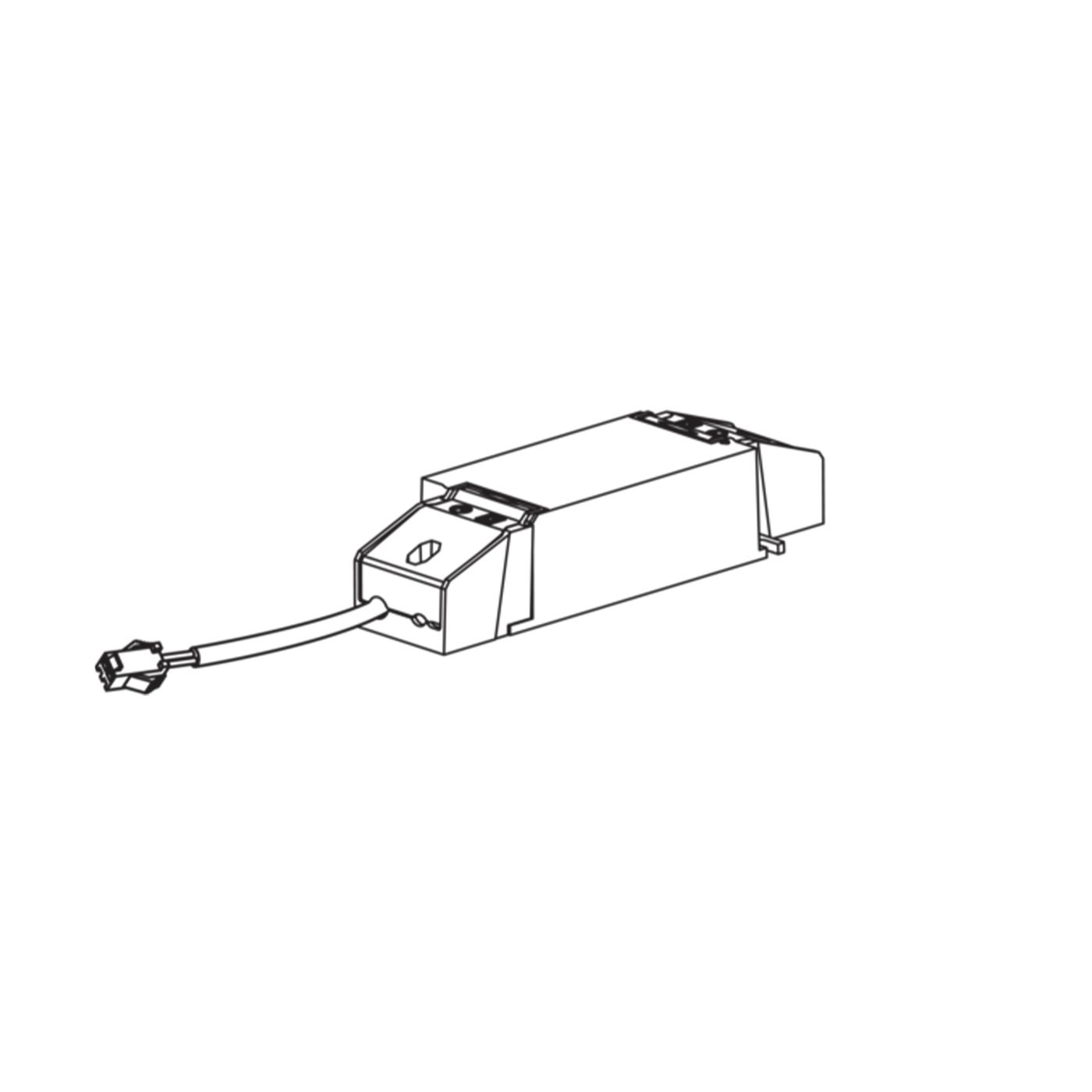 Wever & Ducré 90244701 - LED driver 500 mA DALI 2/Push - 24 W - 6-49 V