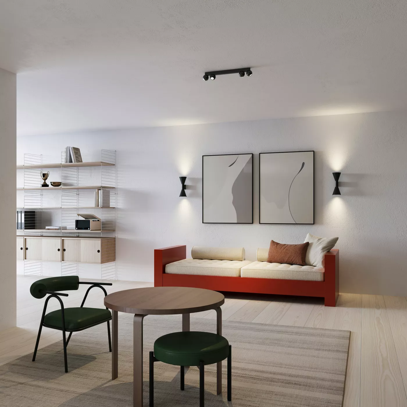 Wever & Ducré Leca 4.0, blanco mate – Lámpara de techo led — imagen 4