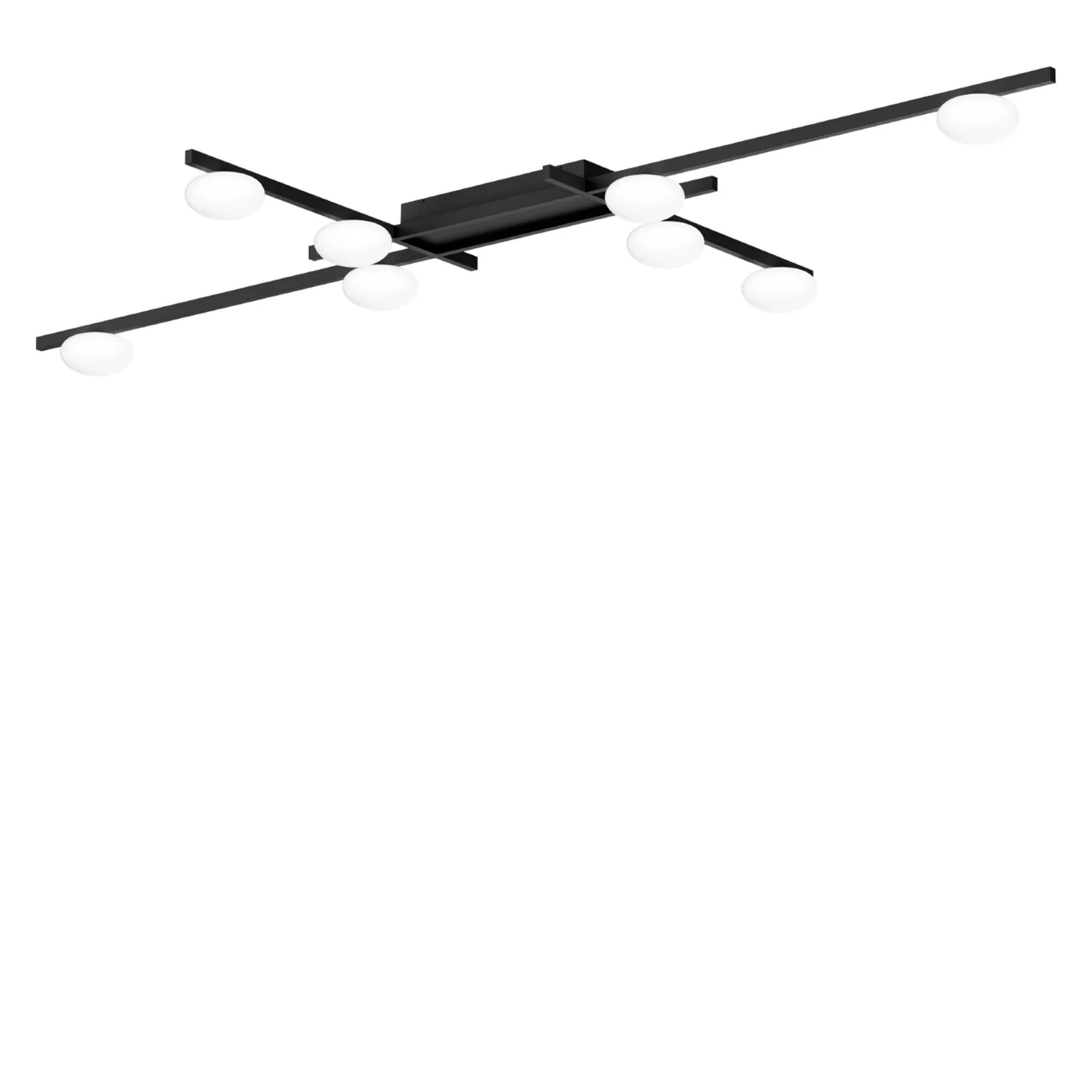 Wever & Ducré Perlez Grid 1.0, negro mate – Lámpara de techo led — imagen 6