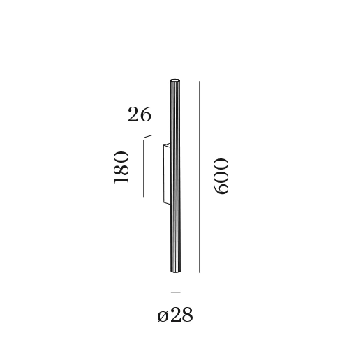 Wever & Ducré Trace 1.0 Slim – Lámpara de pared led — imagen 2