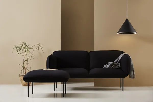 Woud Annular Pequeña Negro – Lámpara colgante — imagen 5