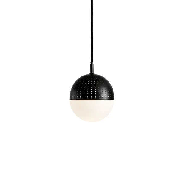 Dot Lámpara Colgante Pequeña Negro/Ópalo