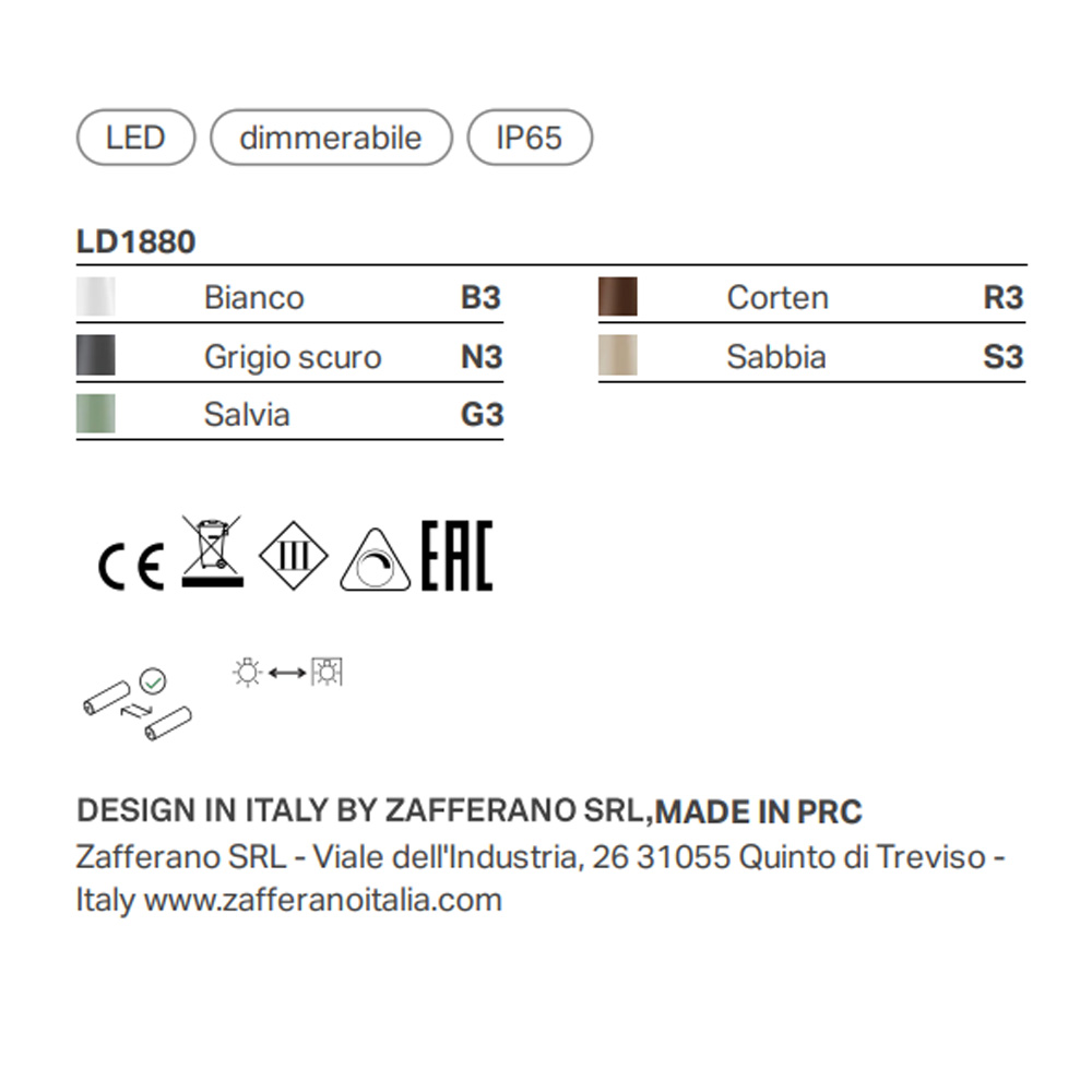 Zafferano Ofelia Micro – Lámpara sobremesa — imagen 5
