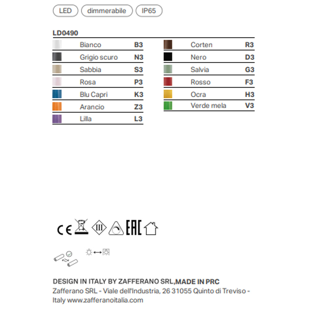 Zafferano Poldina Micro outdoor – Lámpara sobremesa — imagen 6
