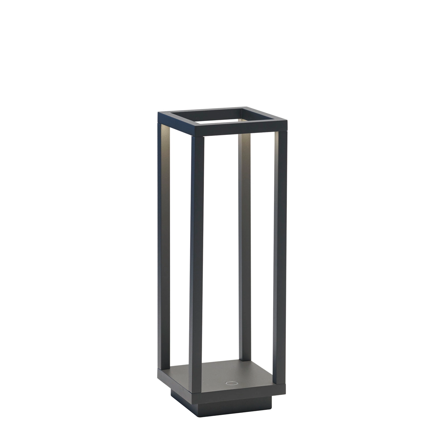 Zafferano Home, luz solar LED gris oscuro