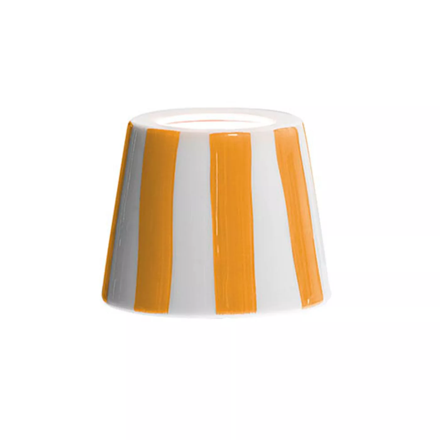 Zafferano Pantalla de cerámica para Poldina lámpara recargable LED amarillo