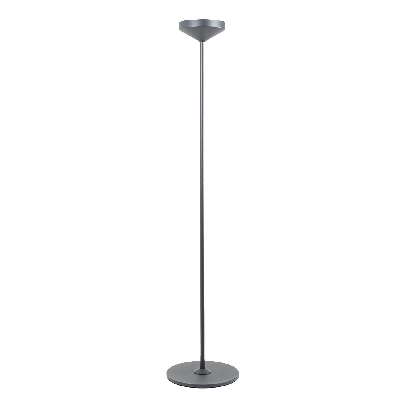 Zafferano Pie para Pina lámpara recargable LED gris oscuro