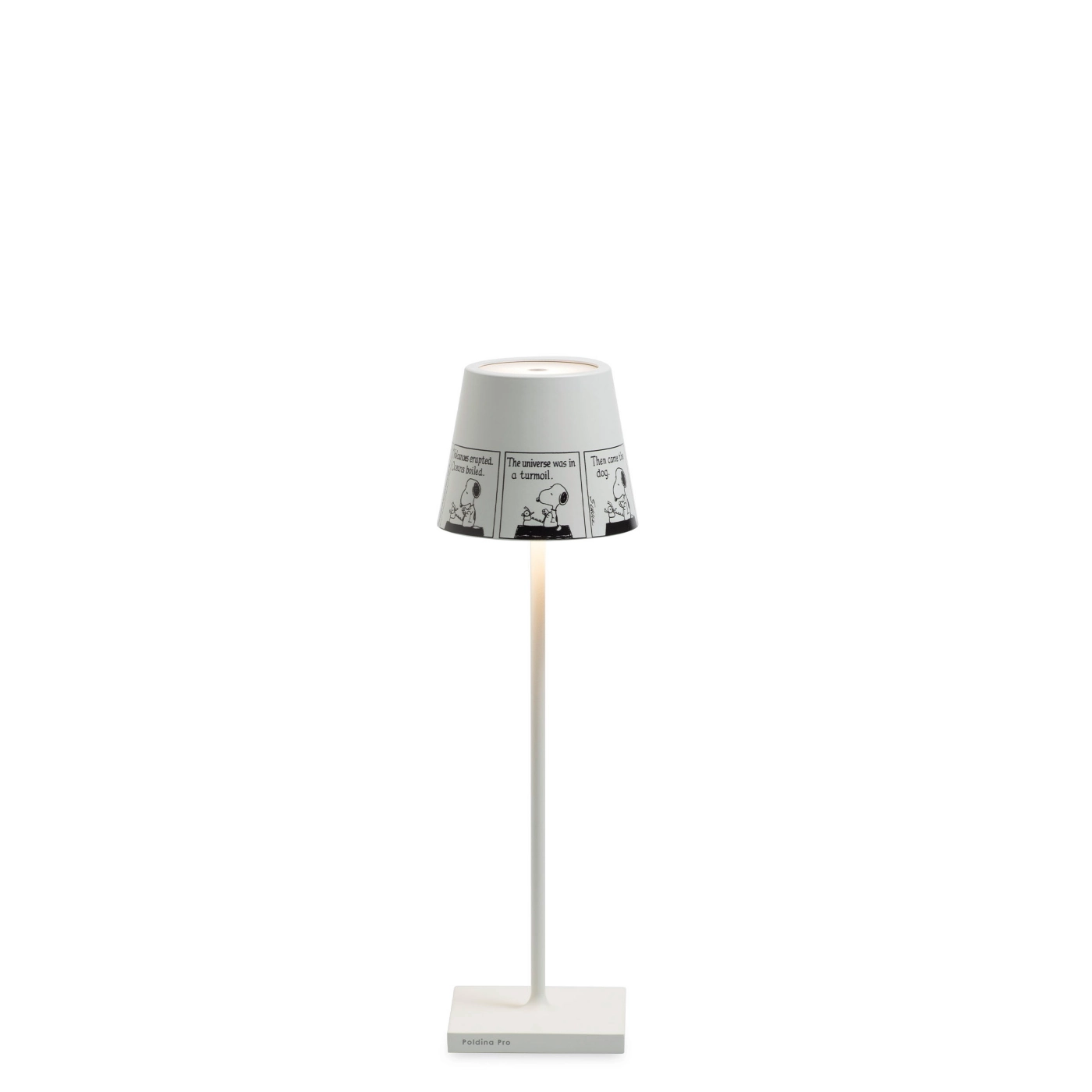 Zafferano Poldina Peanuts, lámpara recargable LED