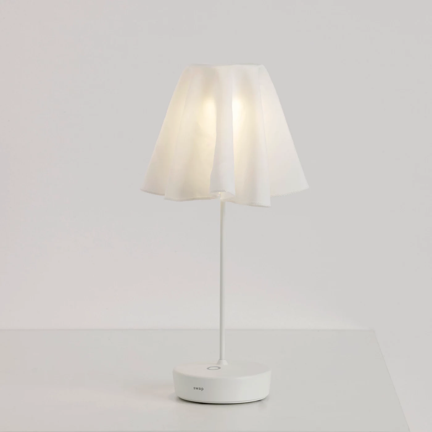 Zafferano Sombrilla de tela para Swap recargable Led – Lámpara — imagen 5