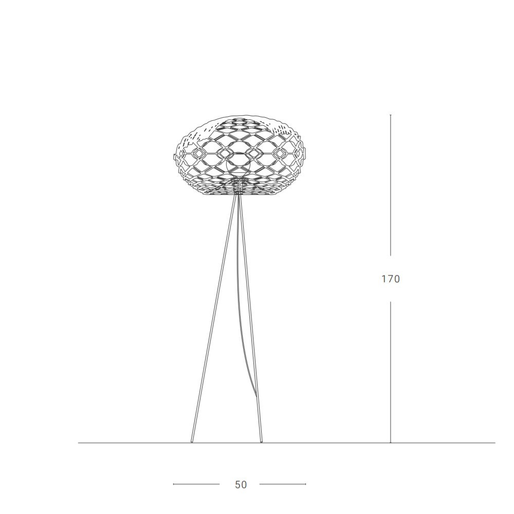 Zava Net – Lámpara pie — imagen 5